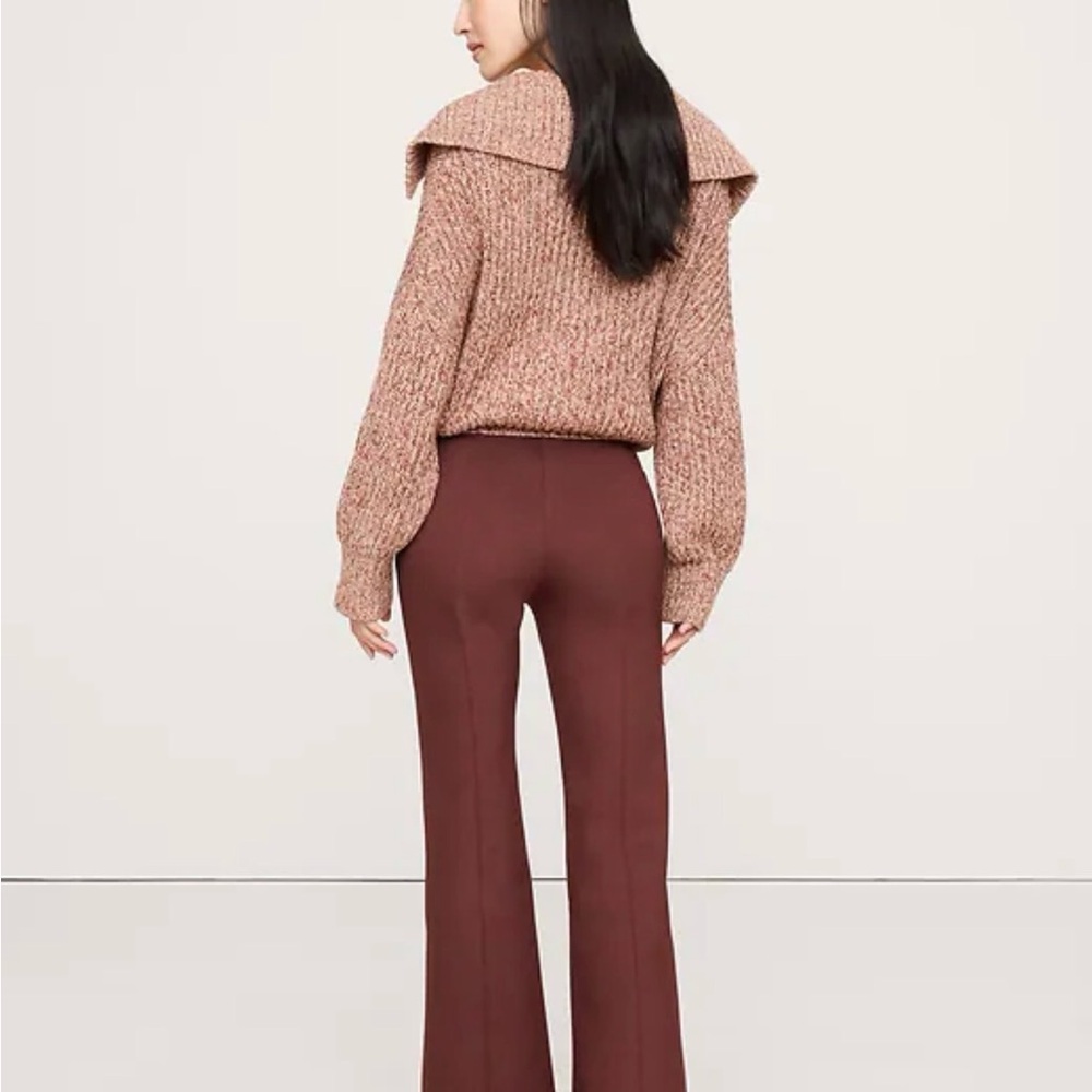 Banana Republic Crop Flare Ponte Pull On Pant - Picture 6 of 6